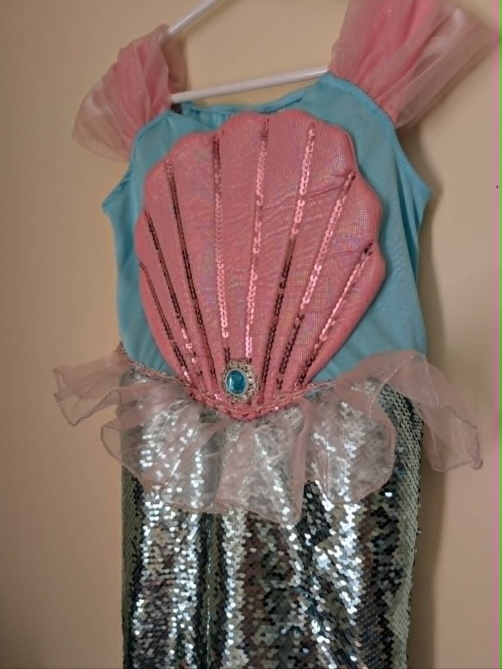 Mermaid Halloween Costume - Size 7/8